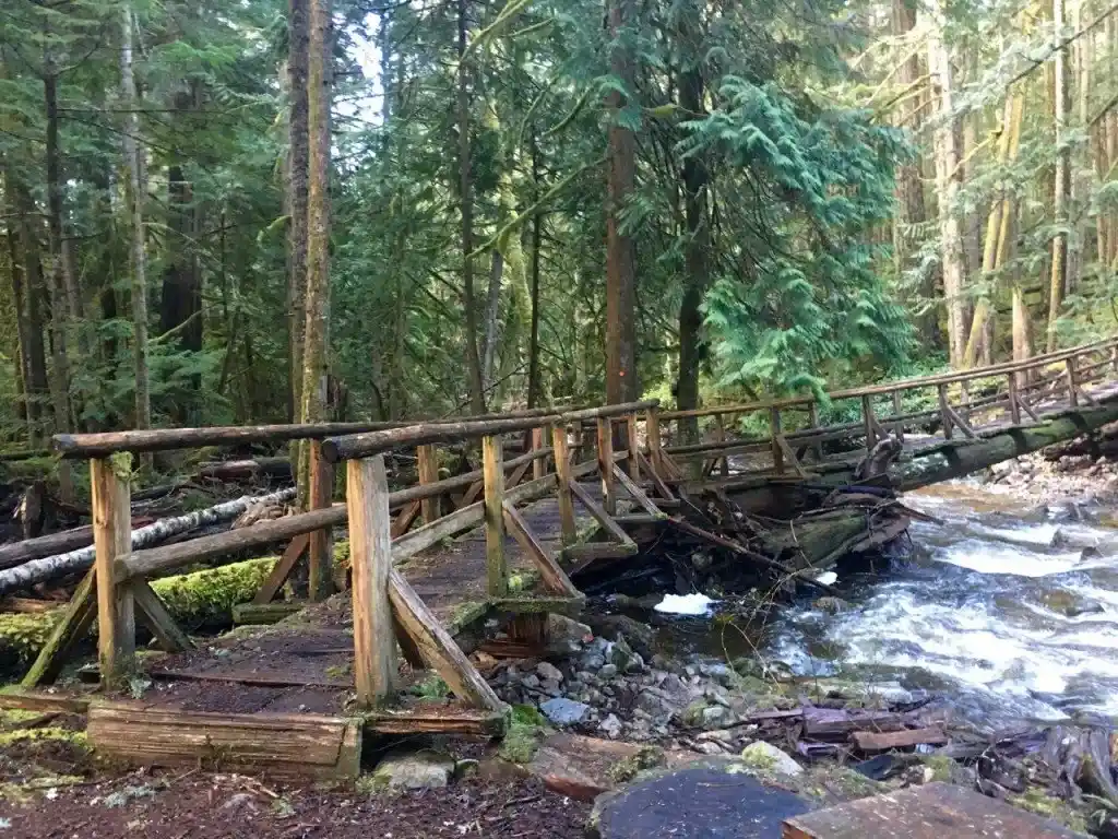 Backpacking the Sunshine Coast Trail - Appleton Creek