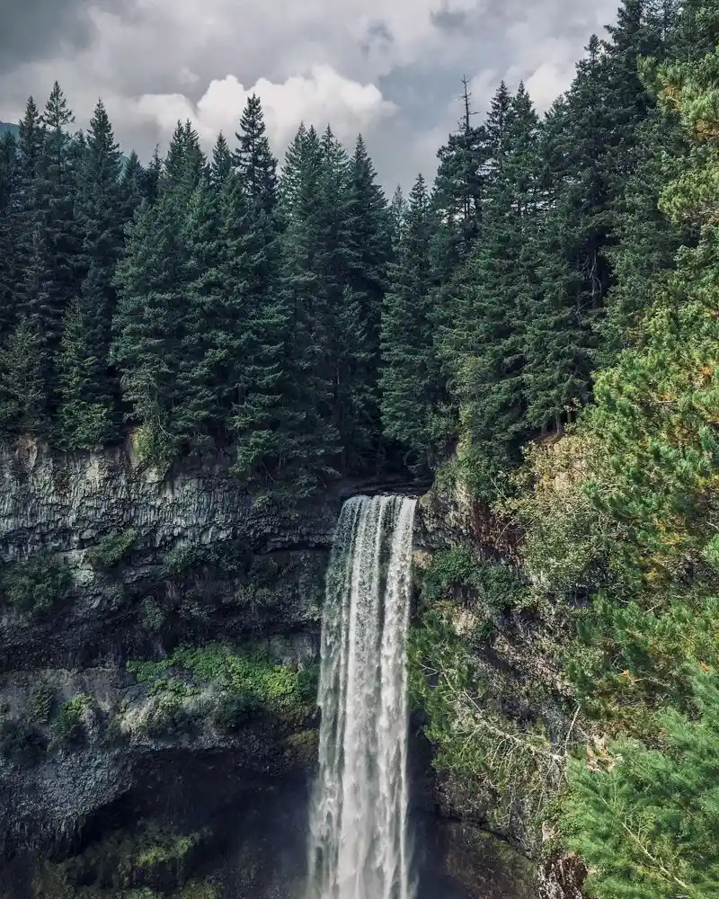 Brandywine Falls on the Sea to Sky Highway between Vancouver and Whistler