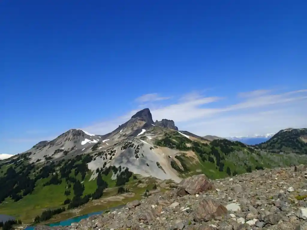 View of Black Tusk from Panorama Ridge in Whistler