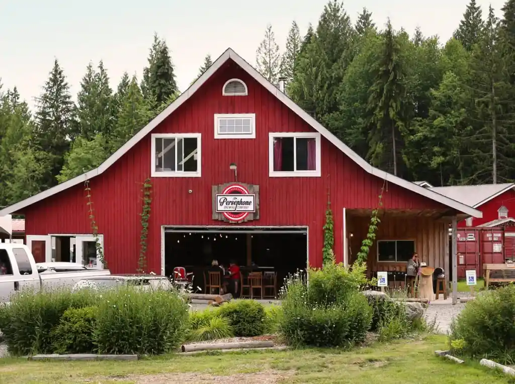 Persephone Brewing in Gibsons - one of the best things to see on the Sunshine Coast, BC