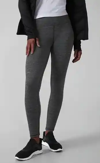 Athleta Altitude fleece tights for hiking