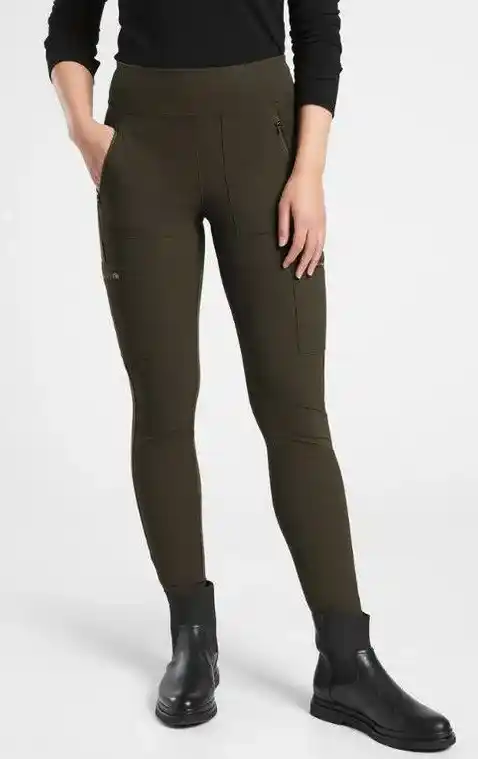 Athleta Headlands Hybrid Cargo Tights - best hiking leggings