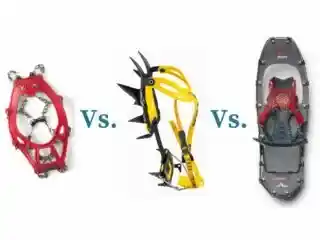 Microspikes vs crampons vs snowshoes - which ones to choose