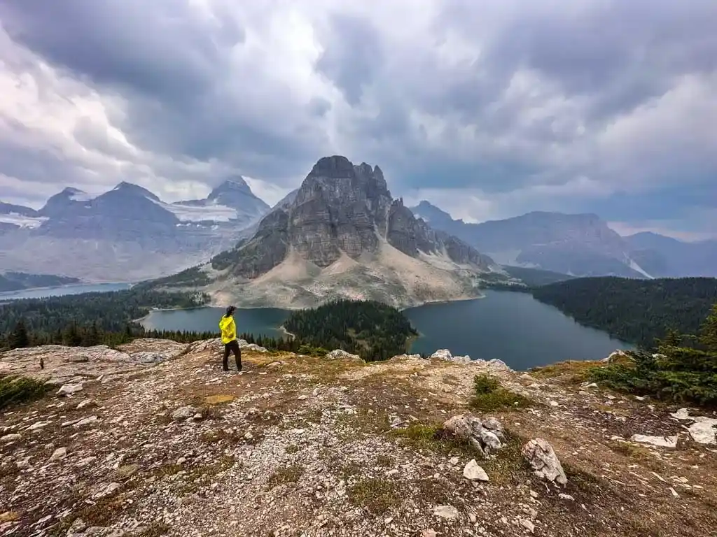 View from The Niblet at Assiniboine