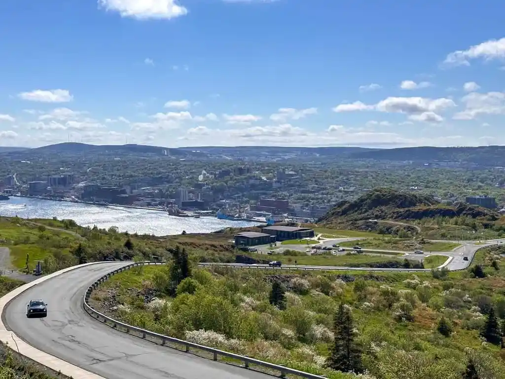 View of downtown St. John's from Signal Hill