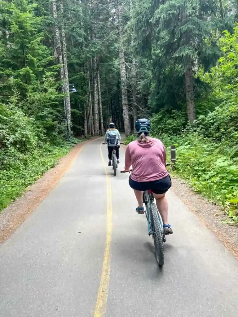 Biking the Valley Trail in Whistler