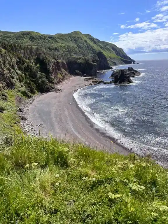 The beach on the Green Gardens Trail in Gros Morne National Park