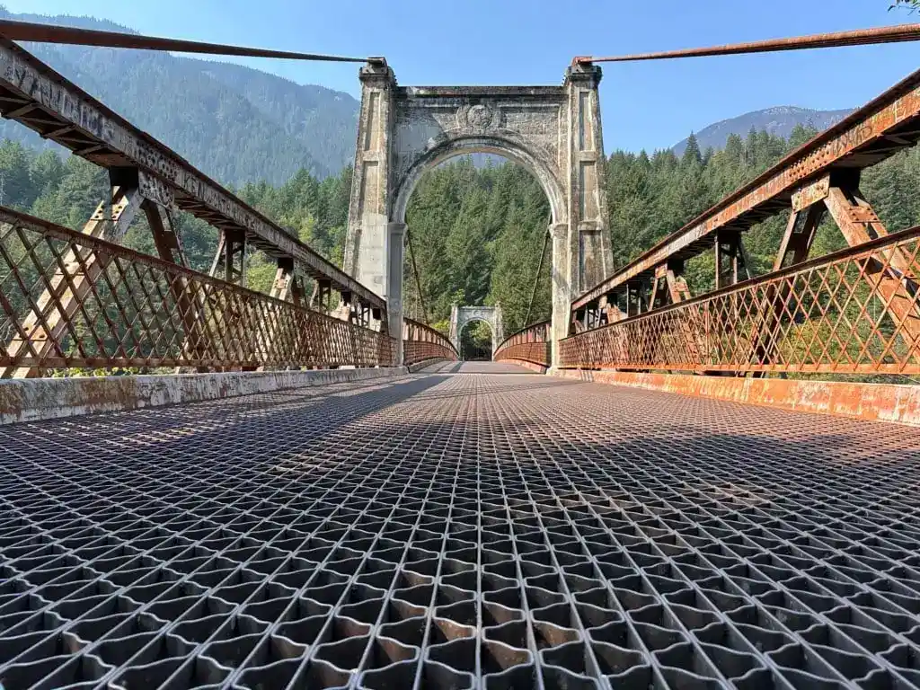 Historic Alexandra Bridge in the Fraser Canyon